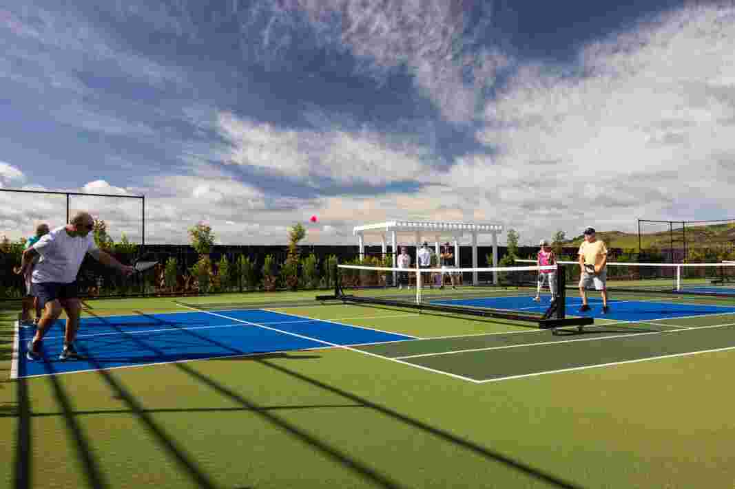Pickleball comes to Pacific Lakes Village