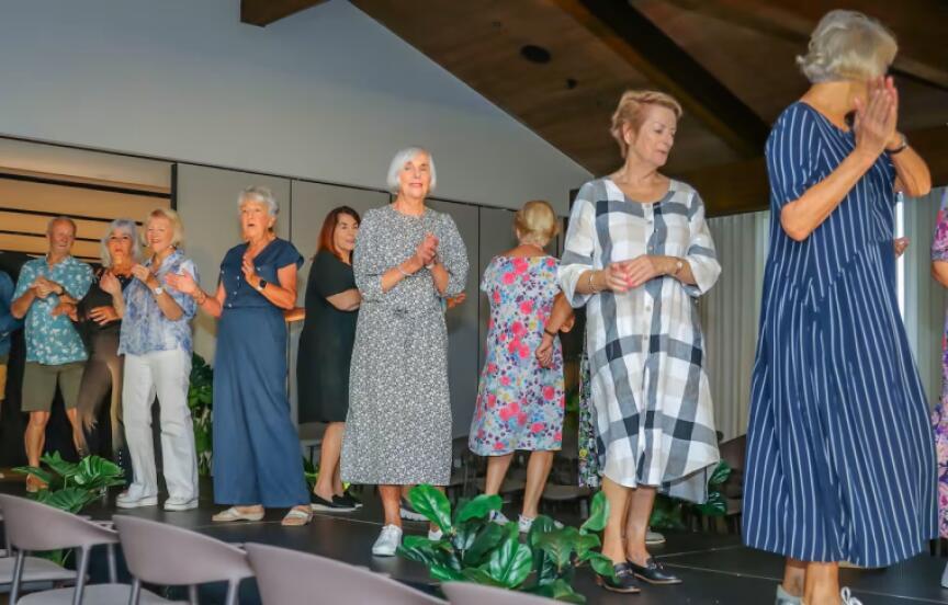 Residents Take to the Runway for Charity Fashion Show